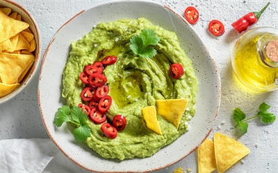 Aztec Green Gold Guacamole