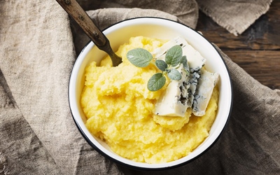 Creamy Golden Polenta