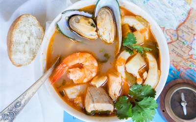 Bouillabaisse – Traditional Provencal Fisherman’s Soup