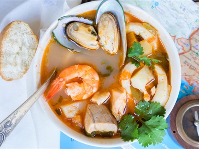 Bouillabaisse – Traditional Provencal Fisherman’s Soup