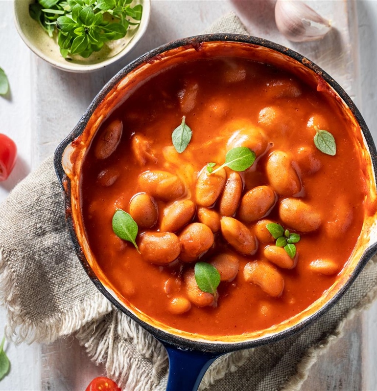 Baked Beans with Sausage