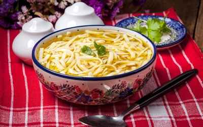 Grandma’s Comforting Chicken Soup with Homemade Noodles