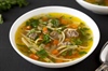 Grandma’s Comforting Beef Broth with Homemade Noodles