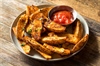 Oven-Baked Crispy Fries with a Zesty Herb Kick