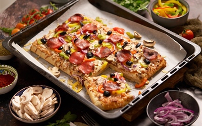 Grandma’s Rustic Homemade Pizza