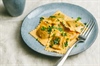 Homemade Ravioli Filled with Ricotta and Spinach in Sage Butter Sauce