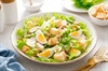 Protein-Packed Caesar Salad with Chicken and Eggs