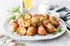 Golden Roasted Potatoes with Garlic and Rosemary