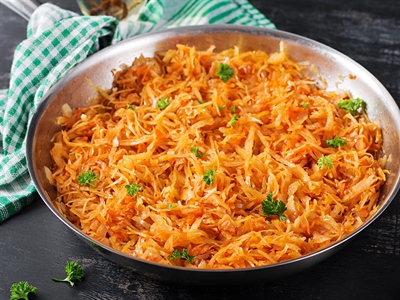 Sautéed Sauerkraut with Bacon