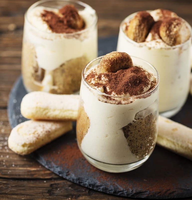 Creamy Tiramisu in a Glass