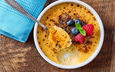 Golden Caramel Crème Brûlée
