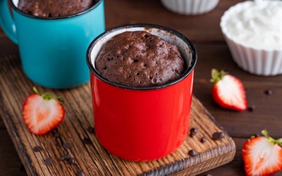Midnight Craving Brownie in a Mug