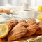 Golden Lemon Madeleines from the French Countryside