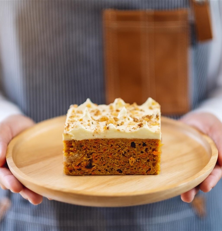 Carrot Cake – Moist Spiced Cake with Cream Cheese Frosting